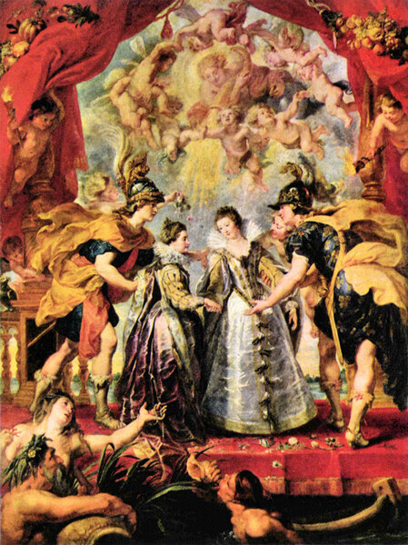 Replacing the Medici Princess by Rubens